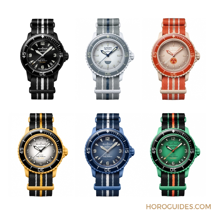 SWATCH - 太惊喜！更贴近五十噚腕表神韵的黑色调Blancpain × Swatch联名表款「Ocean of Storm」现身
