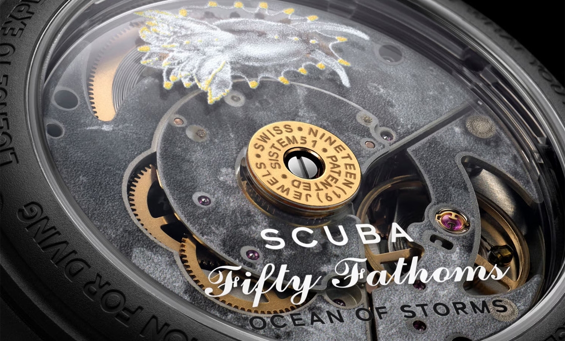SWATCH - 太惊喜！更贴近五十噚腕表神韵的黑色调Blancpain × Swatch联名表款「Ocean of Storm」现身