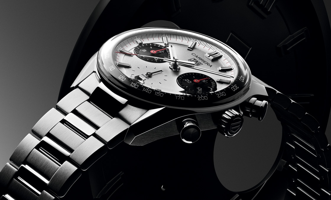 新版Carrera Glassbox设计首次搭配精钢链带|TAG Heuer W&W 2024新作速览-复刻表