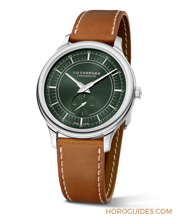 CHOPARD - 森林绿配分区式表盘，演绎当代复古风情｜CHOPARD LUC XPS Forest Green