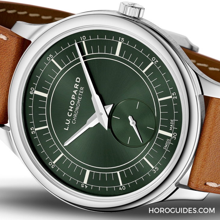 CHOPARD - 森林绿配分区式表盘，演绎当代复古风情｜CHOPARD LUC XPS Forest Green