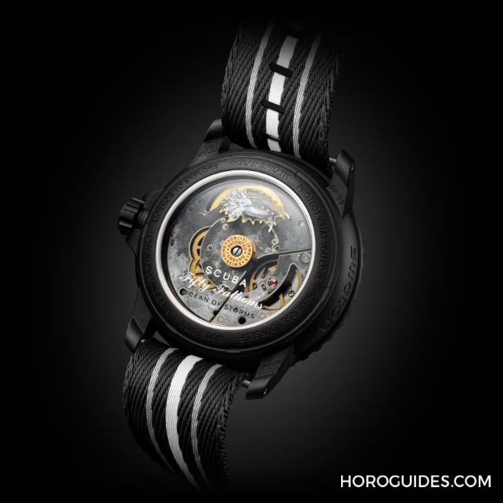 SWATCH - 太惊喜！更贴近五十噚腕表神韵的黑色调Blancpain × Swatch联名表款「Ocean of Storm」现身