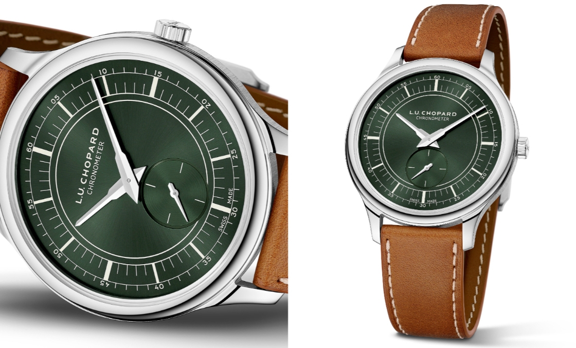 CHOPARD - 森林绿配分区式表盘，演绎当代复古风情｜CHOPARD LUC XPS Forest Green