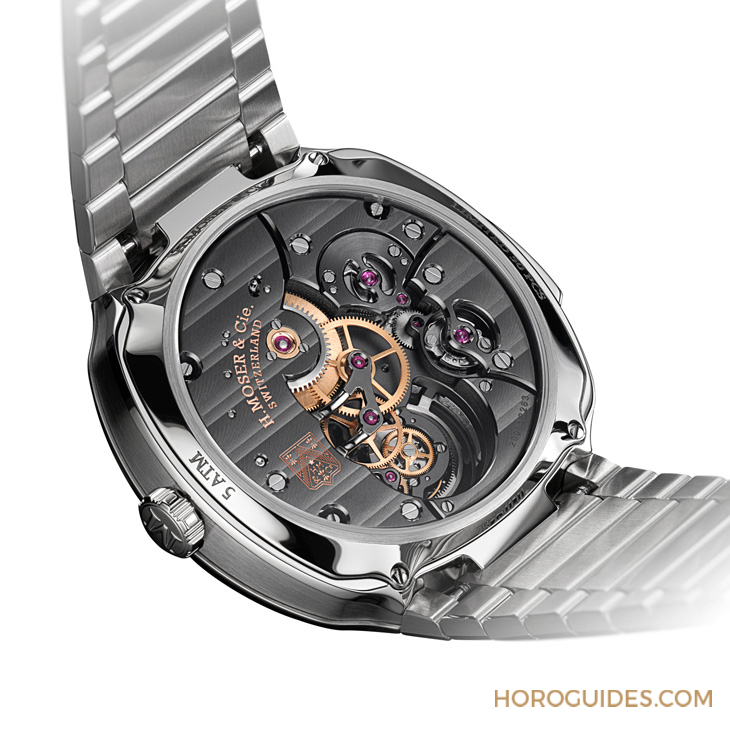 H. MOSER & CIE - 大明火珐瑯烟燻面加身，亨利慕时三问疾速者三问报时陀飞轮蓝色珐瑯概念腕表夺目登场