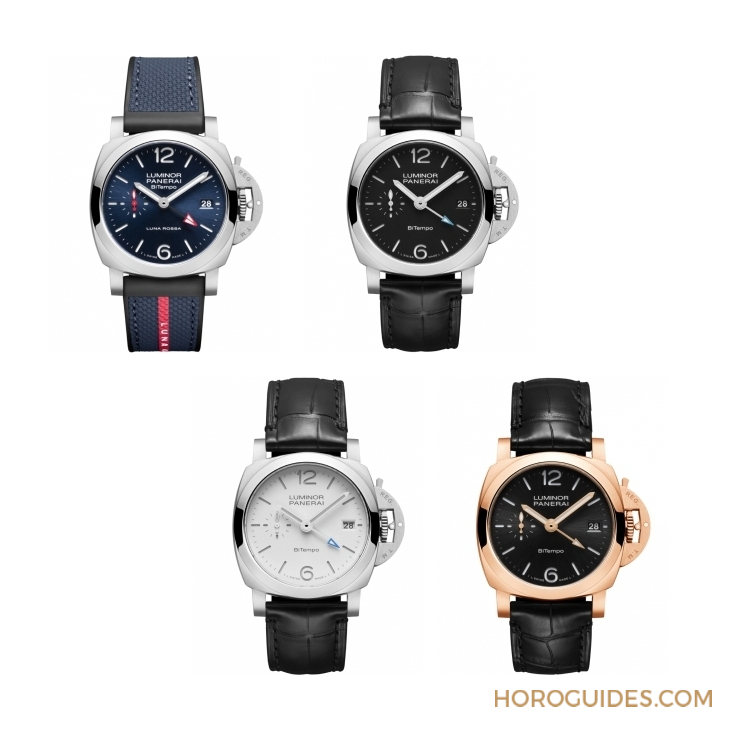 PANERAI - 以Goldtech贵金属材质入作！ PANERAI Luminor Quaranta BiTempo腕表再添一延伸新作PAM01641