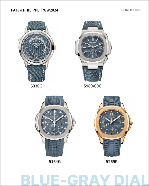 PATEK PHILIPPE - AQUANAUT - 5164G-001 - TOP 100名表热搜排行榜：5月重点速报
