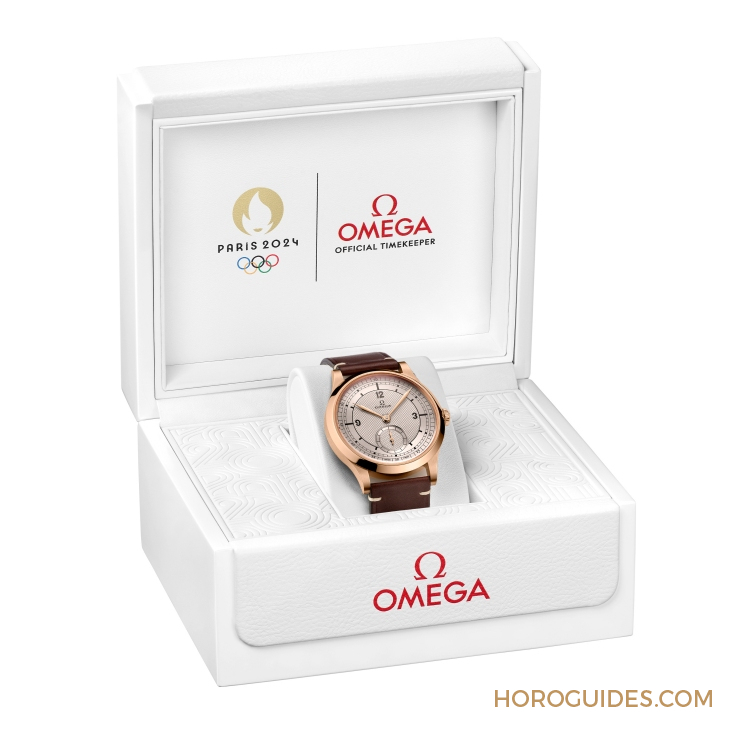 OMEGA - SPECIALITIES - 522.92.39.21.99.001 - 青铜金再现CK 859复古设计，向奥运奖牌致敬！ OMEGA加推巴黎2024年奥运会青铜金腕表