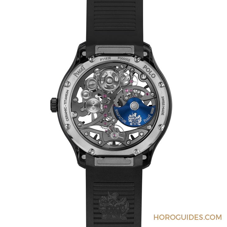 PIAGET - POLO - G0A49011 - PIAGET首款陶瓷表超薄现身！ 全新Polo Skeleton Ceramic登场