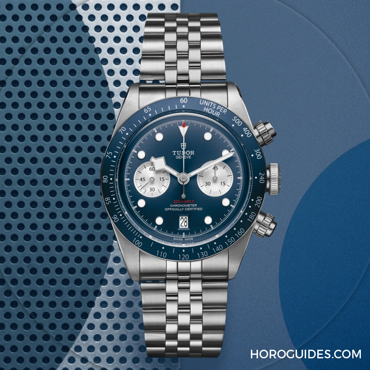 TUDOR - BLACK BAY - M79360B-0002 - 沉稳帝舵蓝新装现身，TUDOR推出Black Bay Chrono “Blue”专门店限定版