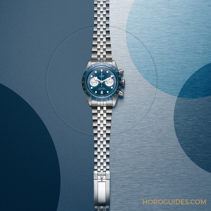 TUDOR - BLACK BAY - M79360B-0002 - 沉稳帝舵蓝新装现身，TUDOR推出Black Bay Chrono “Blue”专门店限定版