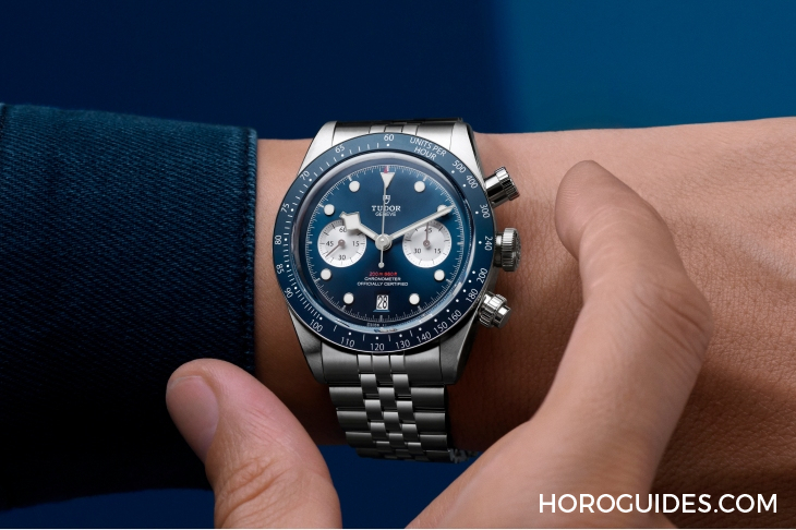 TUDOR - BLACK BAY - M79360B-0002 - 沉稳帝舵蓝新装现身，TUDOR推出Black Bay Chrono “Blue”专门店限定版