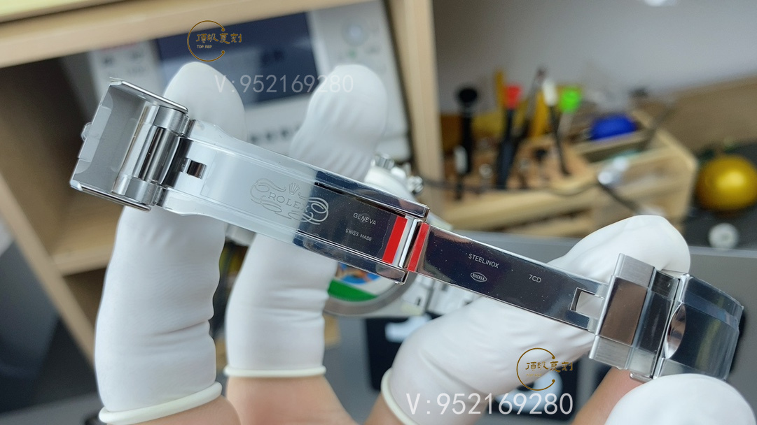 怎么快速分辨真假C厂Clean厂劳力士4130熊猫迪手表-复刻表